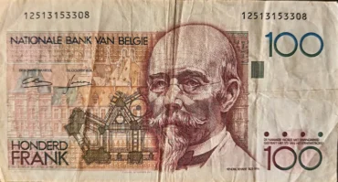 Belgium 100 Francs 1984 | VF | Pick 142a