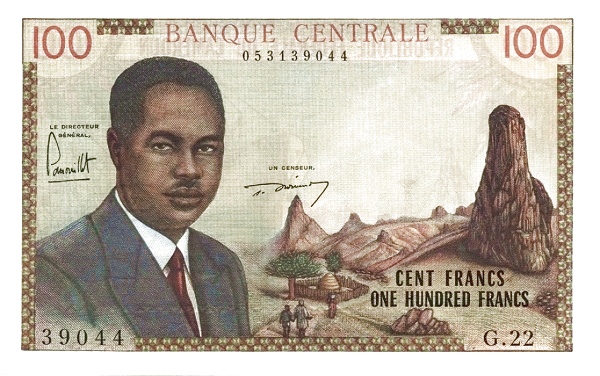 CAMEROON 100 Francs 1962 Pick 10