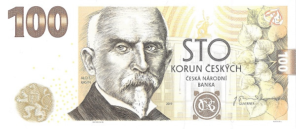 CZECHIA 100 Korun 2019 Pick 29 collectible banknote