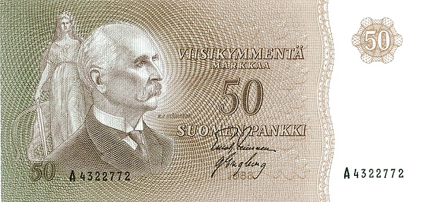 FINLAND 50 Markkaa 1963 Pick 101