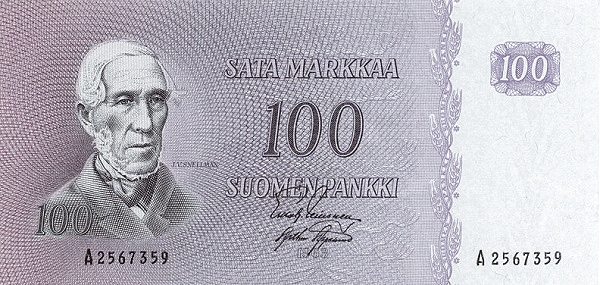 FINLAND 100 Markkaa 1963 Pick 102