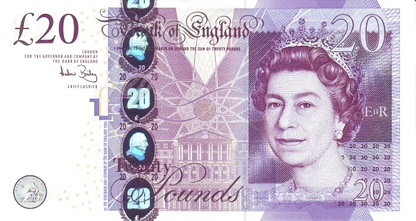 GREAT BRITAIN 20 Pounds 2006 Pick 392 collectible banknote