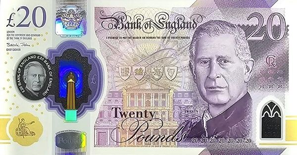 GREAT BRITAIN 20 Pounds 2023 Pick 400 collectible banknote