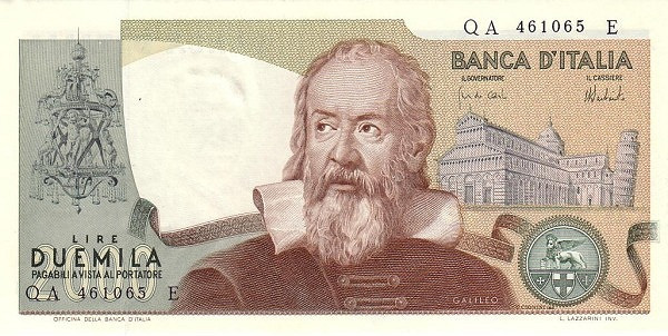 ITALY 2000 Lire 1973 Pick 103