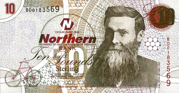 NORTHERN IRELAND 10 Pounds 2004 Pick 205 collectible banknote
