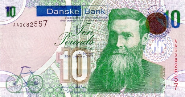 NORTHERN IRELAND 10 Pounds 2013 Pick 212 collectible banknote