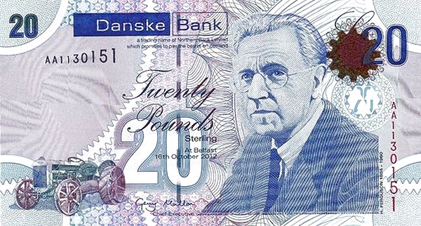 NORTHERN IRELAND 20 Pounds 2012 Pick 213 collectible banknote