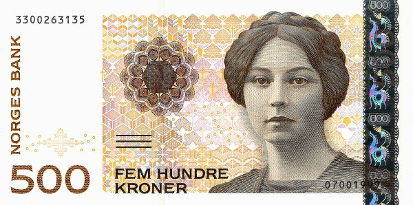NORWAY 500 Kroner 1999 Pick 51 collectible banknote