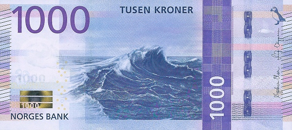 NORWAY 1000 Kroner 2019 Pick 57