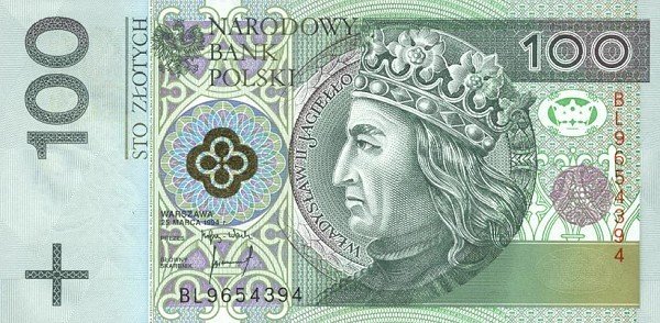 POLAND 100 Zlotych 1994 Pick 176 collectible banknote