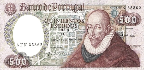 PORTUGAL 500 Escudos 1979 Pick 177 collectible banknote
