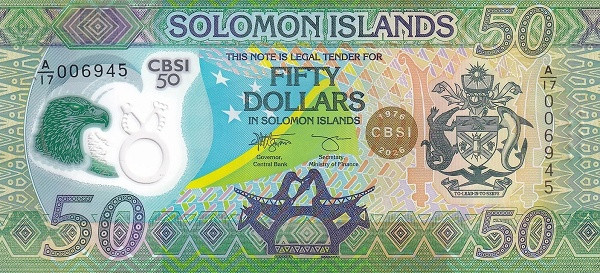 SOLOMON ISLANDS 50 Dollars 2026 Pick 40 collectible banknote