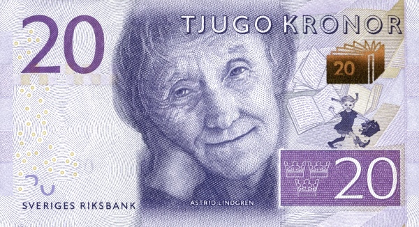 SWEDEN 20 Kronor 2015 Pick 69 collectible banknote