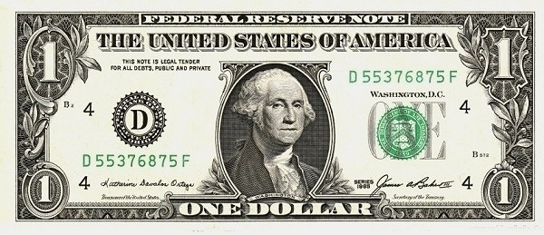 UNITED STATES OF AMERICA 1 Dollar 1985 Pick 474 collectible banknote