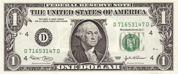 UNITED STATES OF AMERICA 1 Dollar 2003 Pick 515 collectible banknote