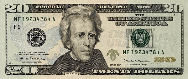 UNITED STATES OF AMERICA 20 Dollars 2017 Pick 546 collectible banknote