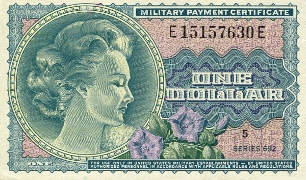 UNITED STATES OF AMERICA 1 Dollar 1970 Pick M95 collectible banknote