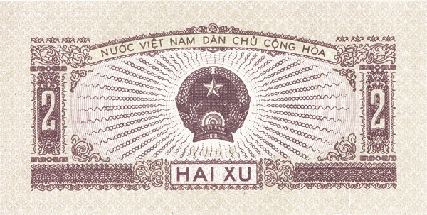 VIETNAM 2 Xu 1964 Pick 75 collectible banknote