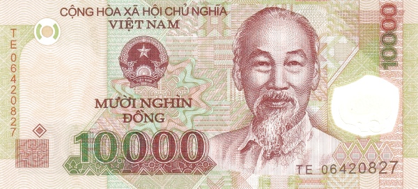 VIETNAM 10000 Ð 2006 Pick 119 collectible banknote