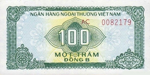 VIETNAM 100 Ð 1987 Pick FX3 collectible banknote