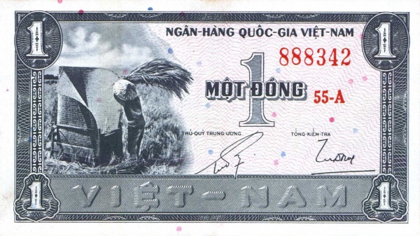 VIETNAM (SOUTH) 1 Dong 1955 Pick 11