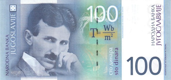 YUGOSLAVIA 100 Dinara 2000 Pick 156