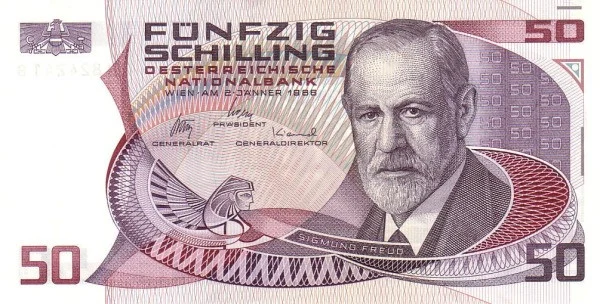 AUSTRIA 50 Schilling 1986 Pick 149 collectible banknote