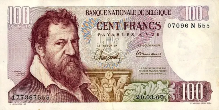 BELGIUM 100 Francs 1962 Pick 134 collectible banknote