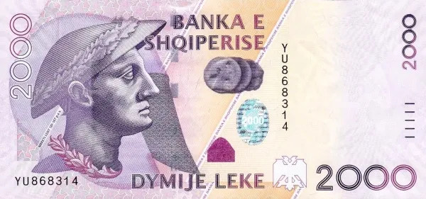 ALBANIA 2000 Leke 2012 Pick 74b collectible banknote